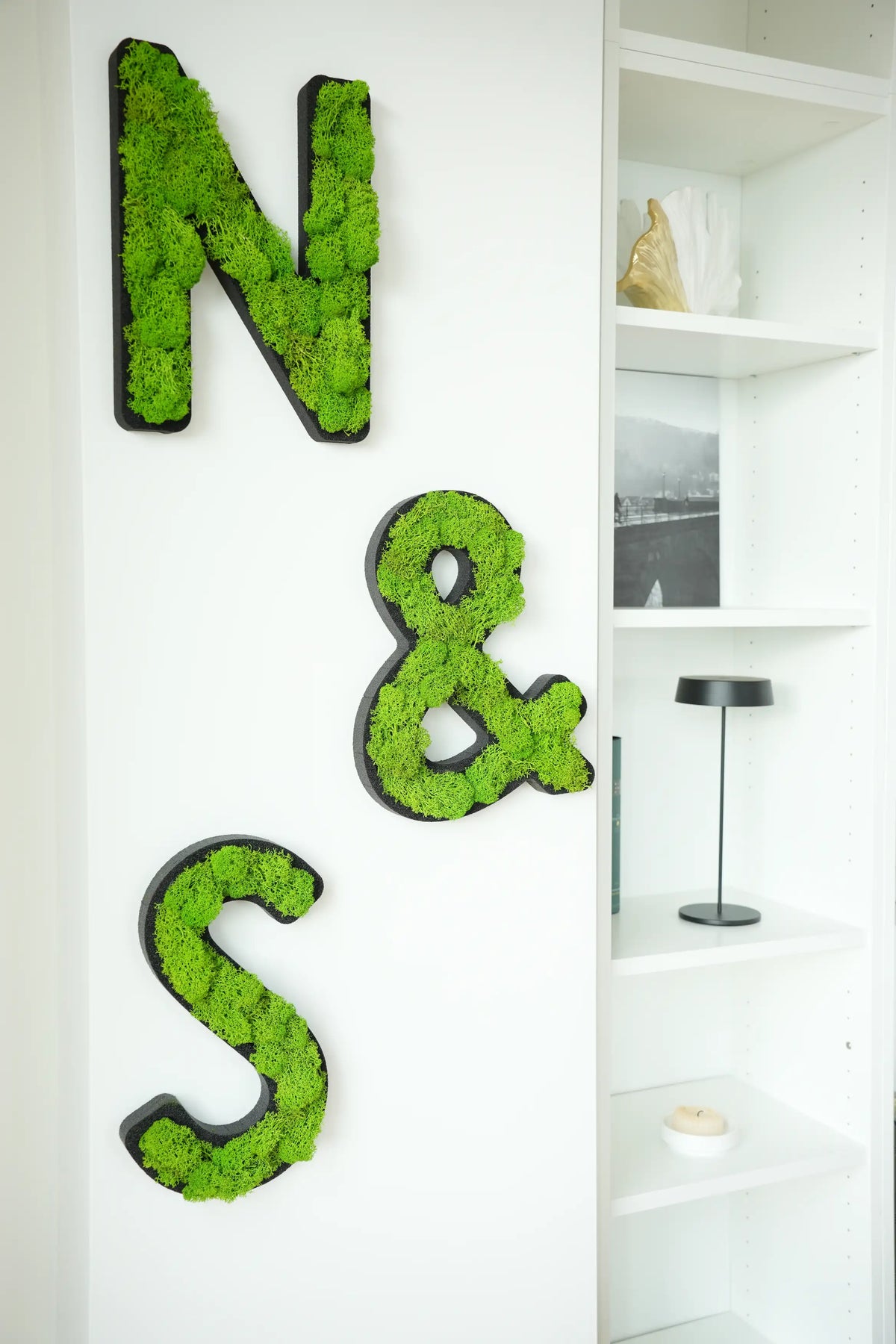 Moos Buchstaben